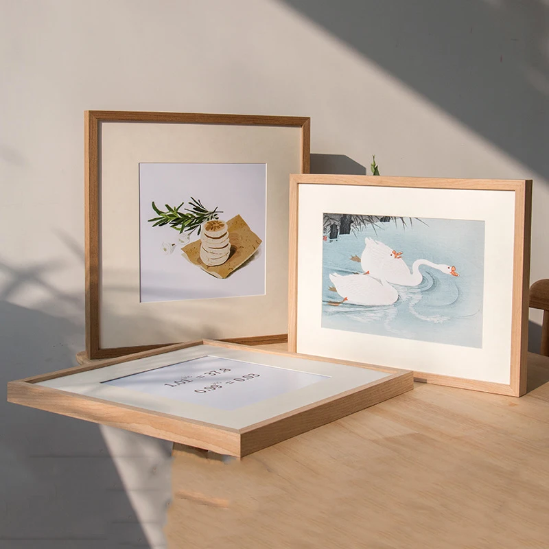 Bamboo Photo Frame - Marco de Fotos de Madera Maciza