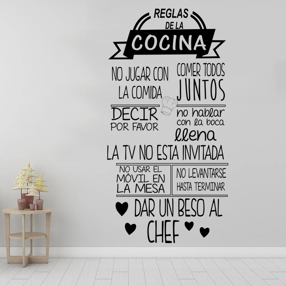 Home Decor Indonesia - 1 unidad, bonito Reglas De La