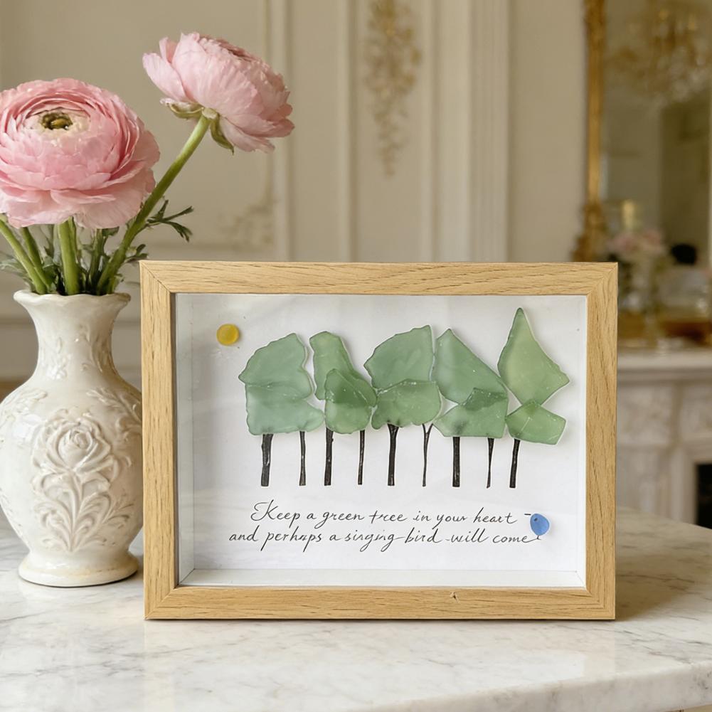 Bamboo Photo Frame - Marco de fotos de escritorio hecho