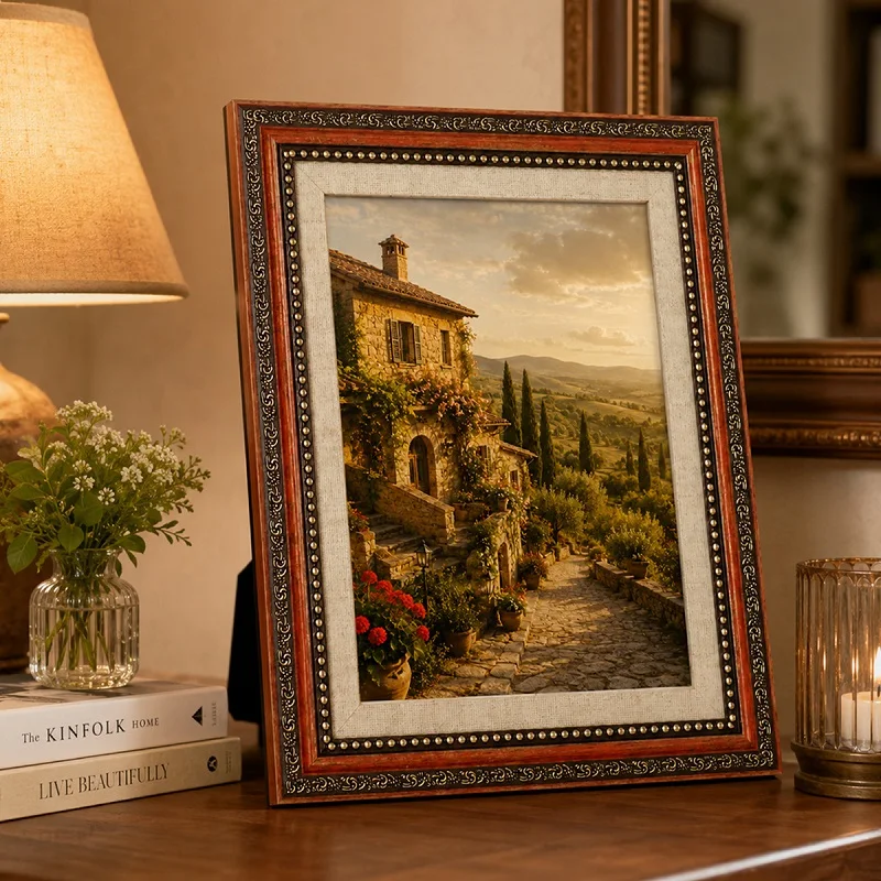 Bamboo Photo Frame - Marco de fotos de estilo europeo