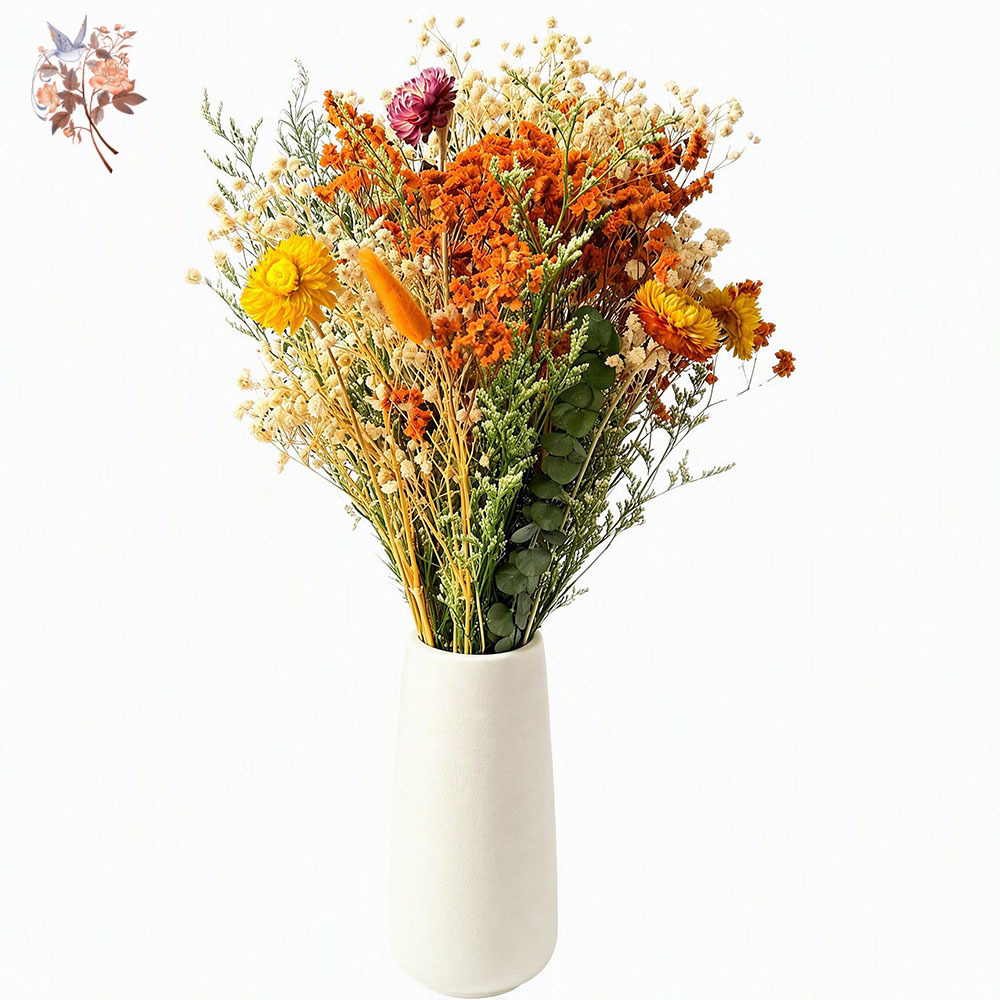 Pampas Grass Decor - Ramo de Flores Secas de Otoño,