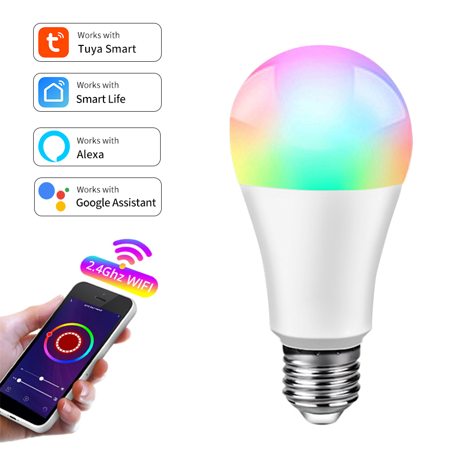 Home Decor Free App - Bombillas LED Inteligentes WiFi E27 de