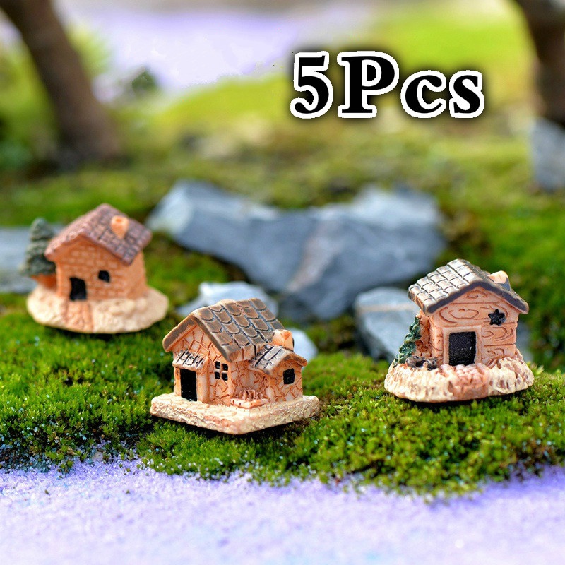5 uds Mini casa de muñecas cas - Home Decor Za reseña y precio