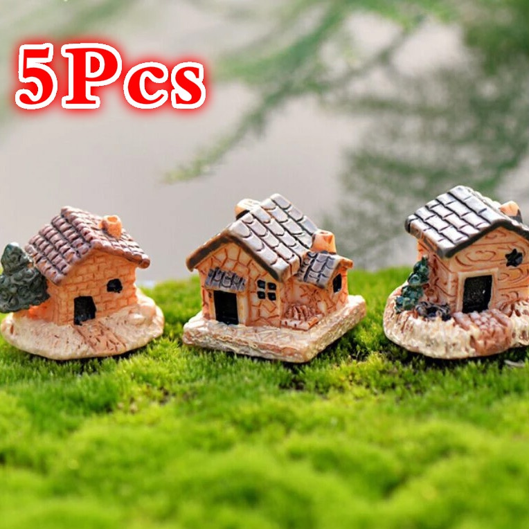 5 uds Mini casa de muñecas cas - Home Decor Za reseña y precio