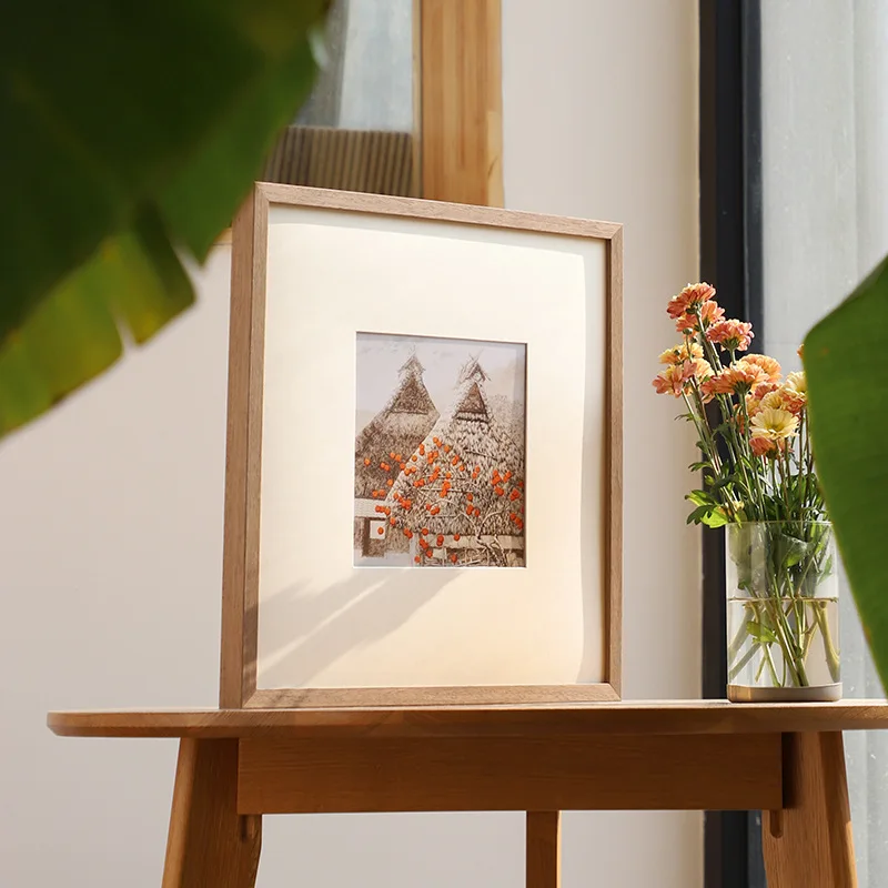 Marco de Fotos de Madera Maciz - Bamboo Photo Frame reseña y precio