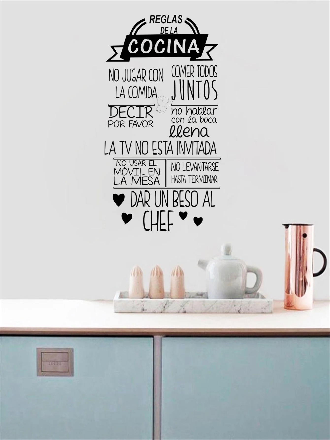 1 unidad, bonito Reglas De La  - Home Decor Indonesia reseña y precio