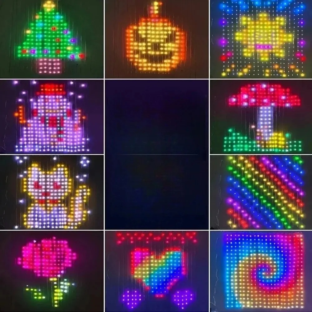 Luces LED de cortina de píxele - Home Decor Free App reseña y precio