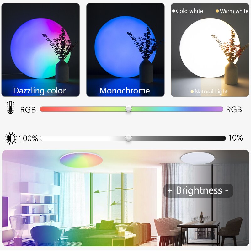 Luz de techo inteligente Marpo - Home Decor Free App reseña y precio