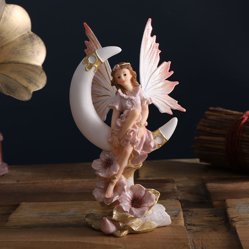 Estatuilla de jardín de hadas  - Home Decor Za reseña y precio