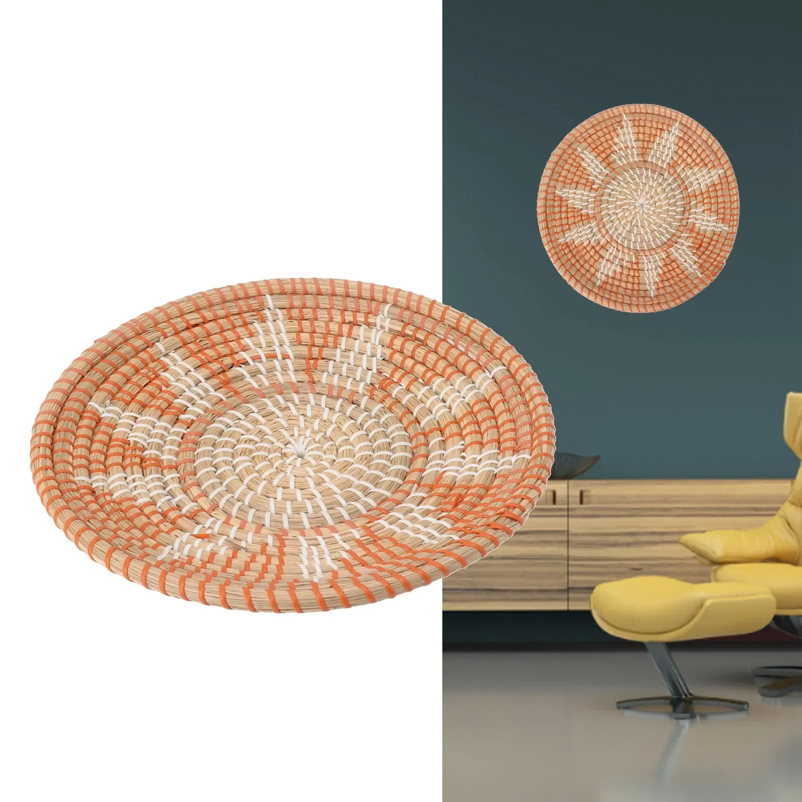 Adornos de pared de hierba red - Rattan Plant Basket reseña y precio