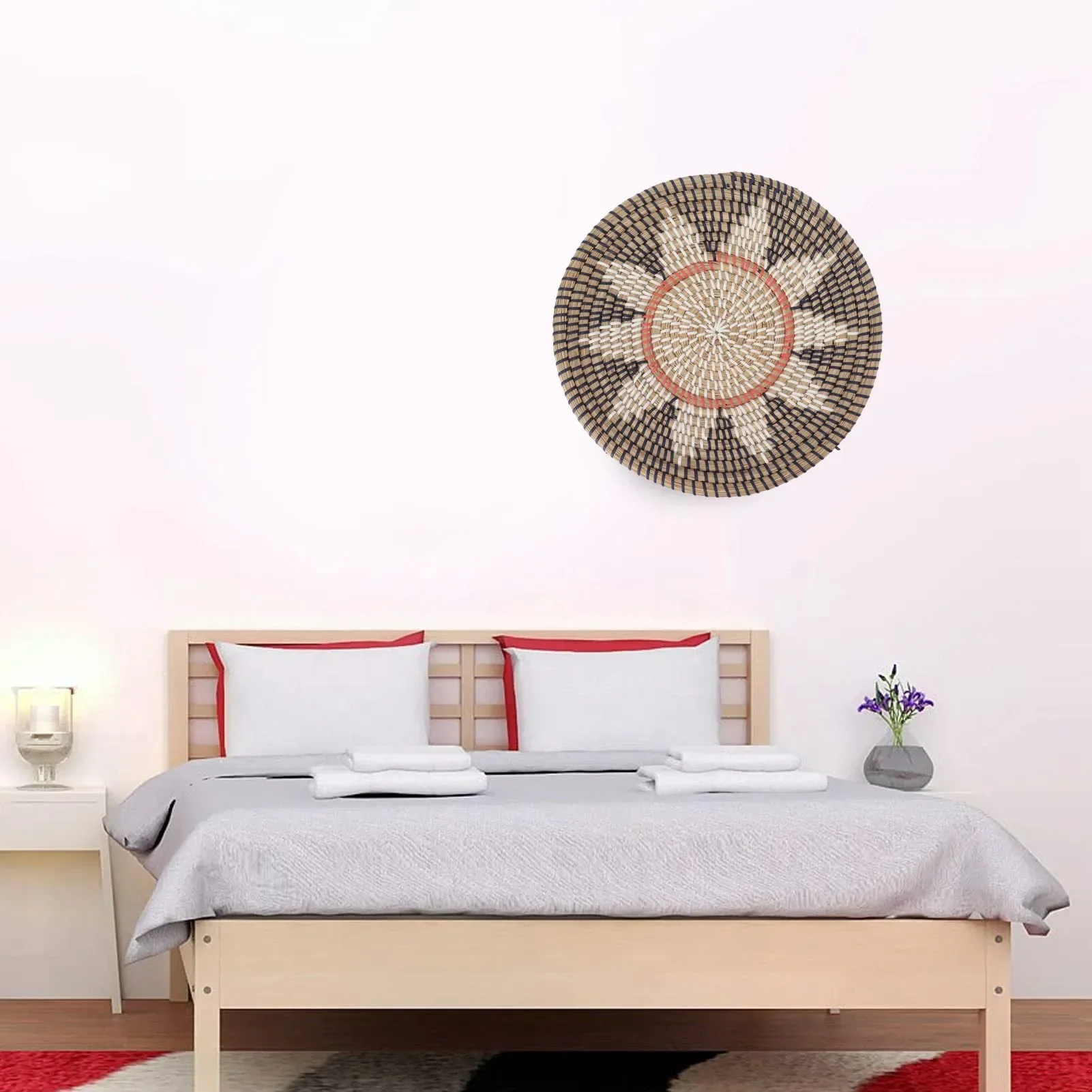 Adornos de pared de hierba red - Rattan Plant Basket reseña y precio