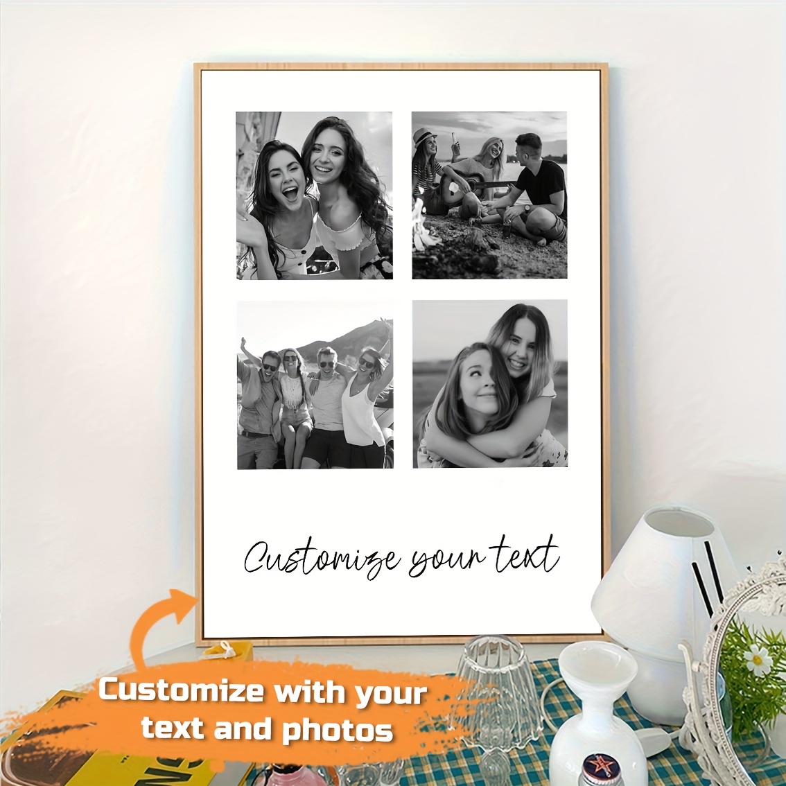 Personaliza carteles en lienzo - Home Decor Theme reseña y precio