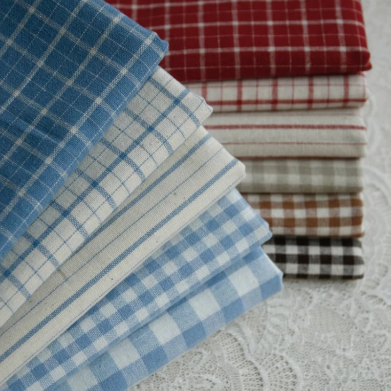 Tela de algodón tejida a rayas - Linen Table Runner reseña y precio