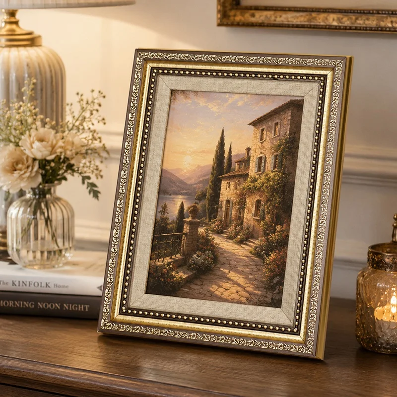 Marco de fotos de estilo europ - Bamboo Photo Frame reseña y precio