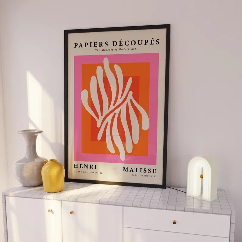 3 piezas de arte moderno naran - Home Decor Theme reseña y precio