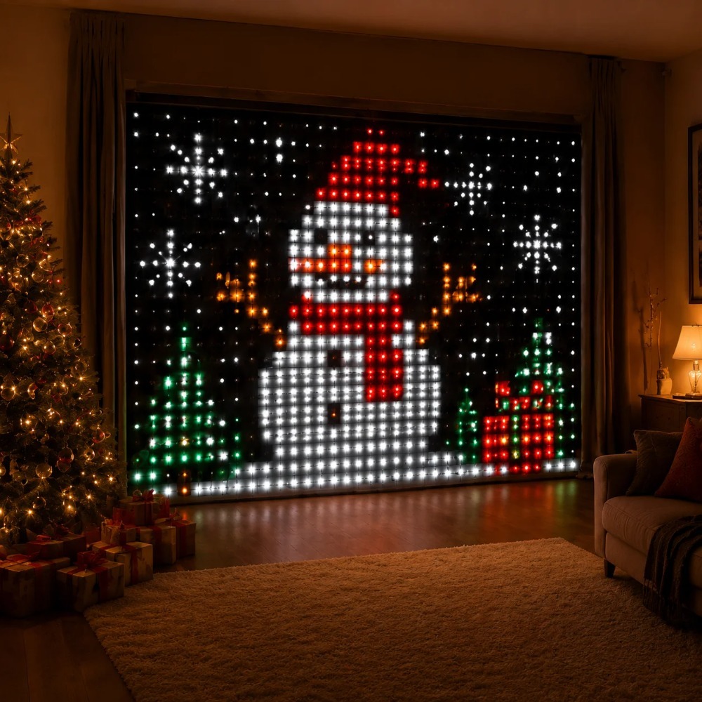 Luces LED de cortina de píxele - Home Decor Free App reseña y precio