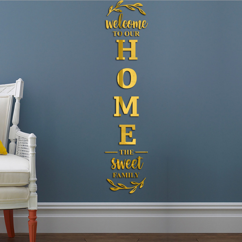 Adhesivo de pared de espejo 3D - Home Decor Y2K reseña y precio