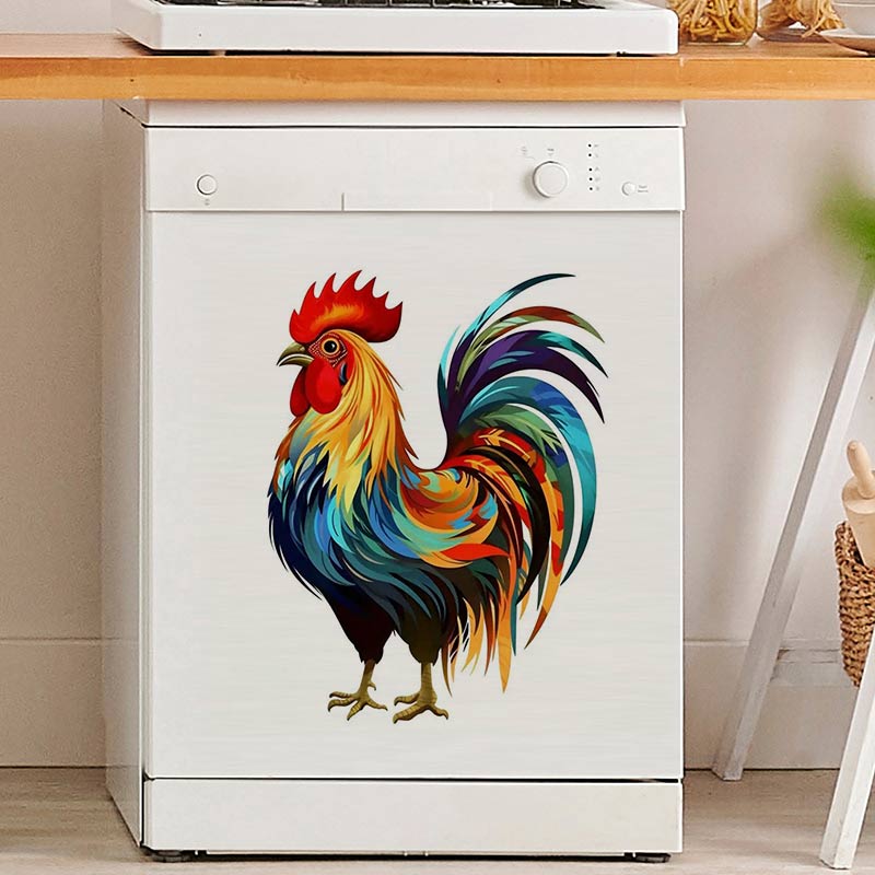 Pegatina de pared de gallo ele - Home Decor Indonesia reseña y precio