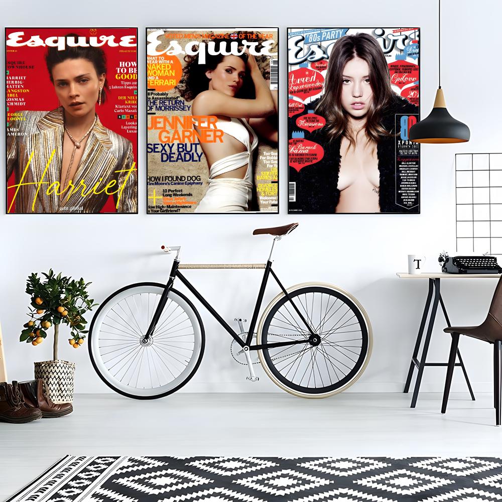 Póster de la revista Men F-Esq - Home Decor Magazine reseña y precio