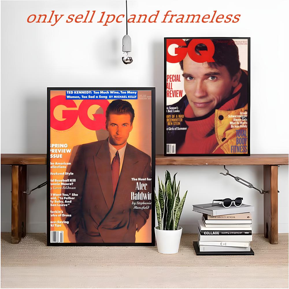 Póster de la revista GQ, edici - Home Decor Magazine reseña y precio