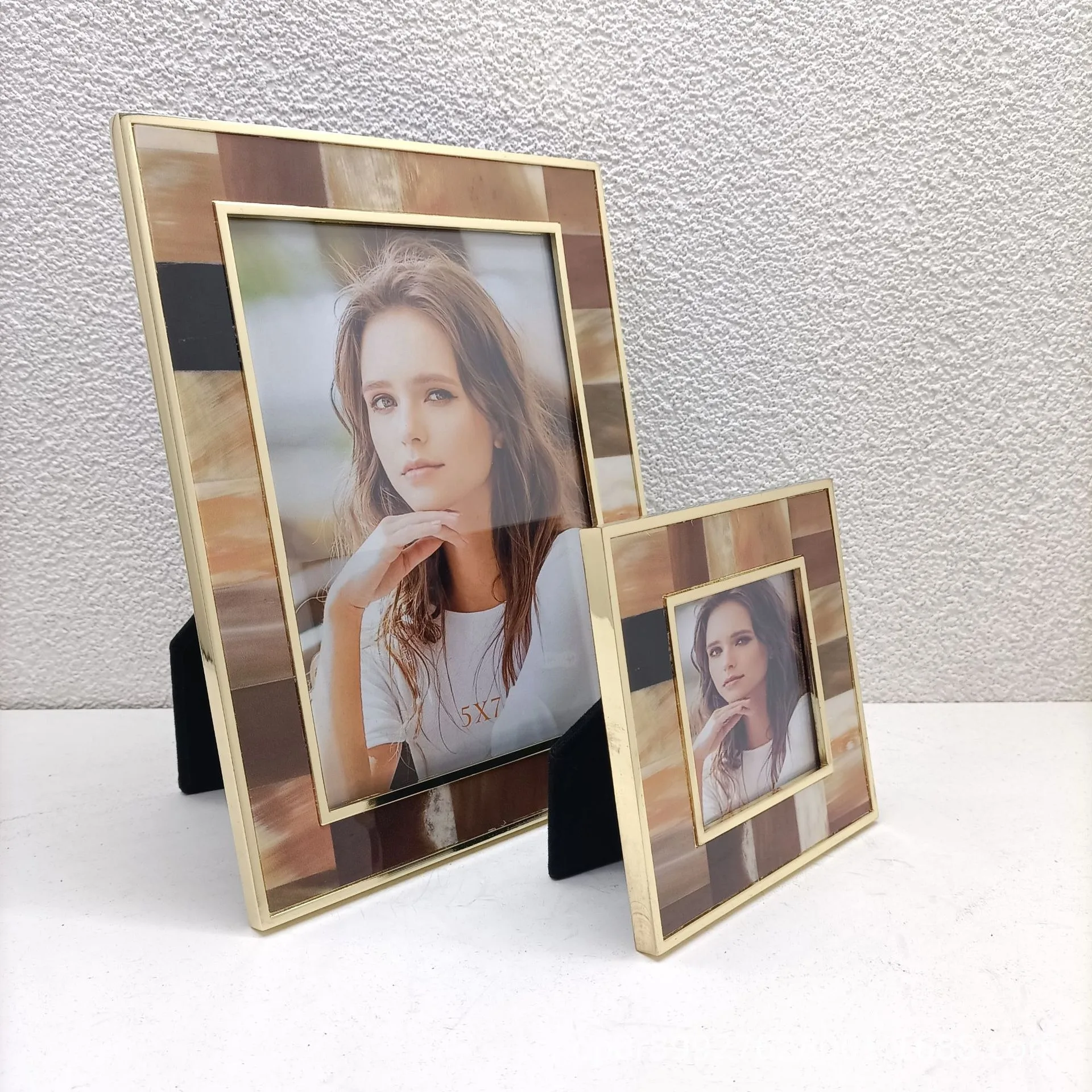 Marco de fotos sencillo, marco - Bamboo Photo Frame reseña y precio