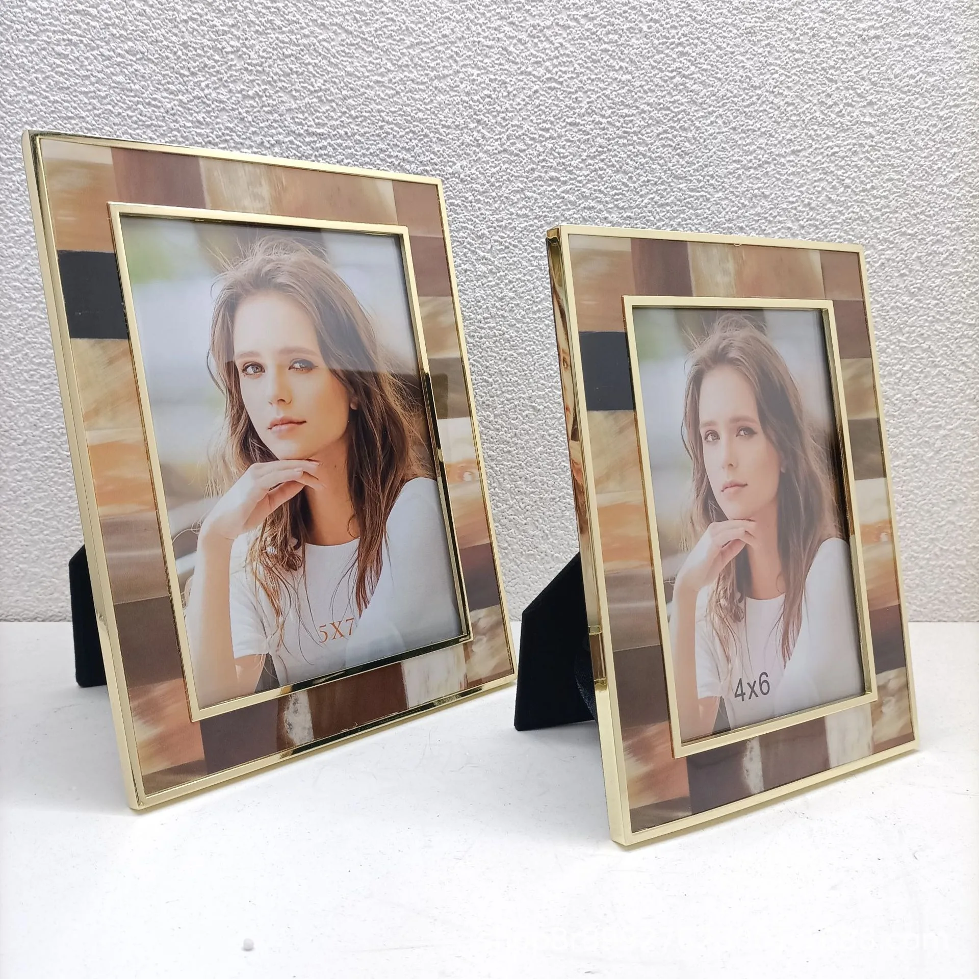 Marco de fotos sencillo, marco - Bamboo Photo Frame reseña y precio