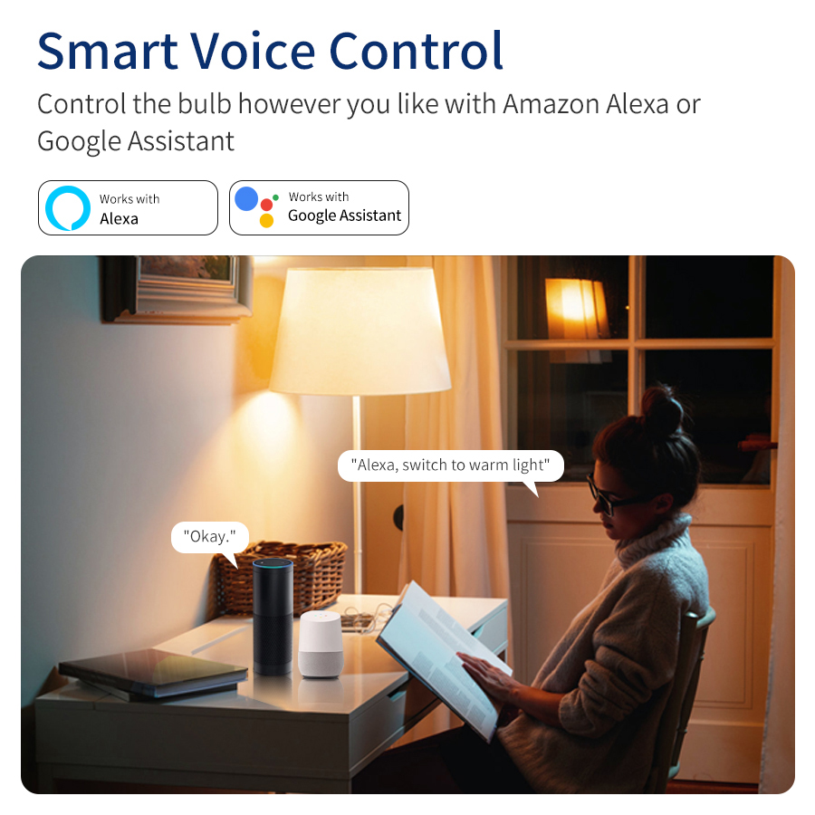 Bombillas LED Inteligentes WiF - Home Decor Free App reseña y precio