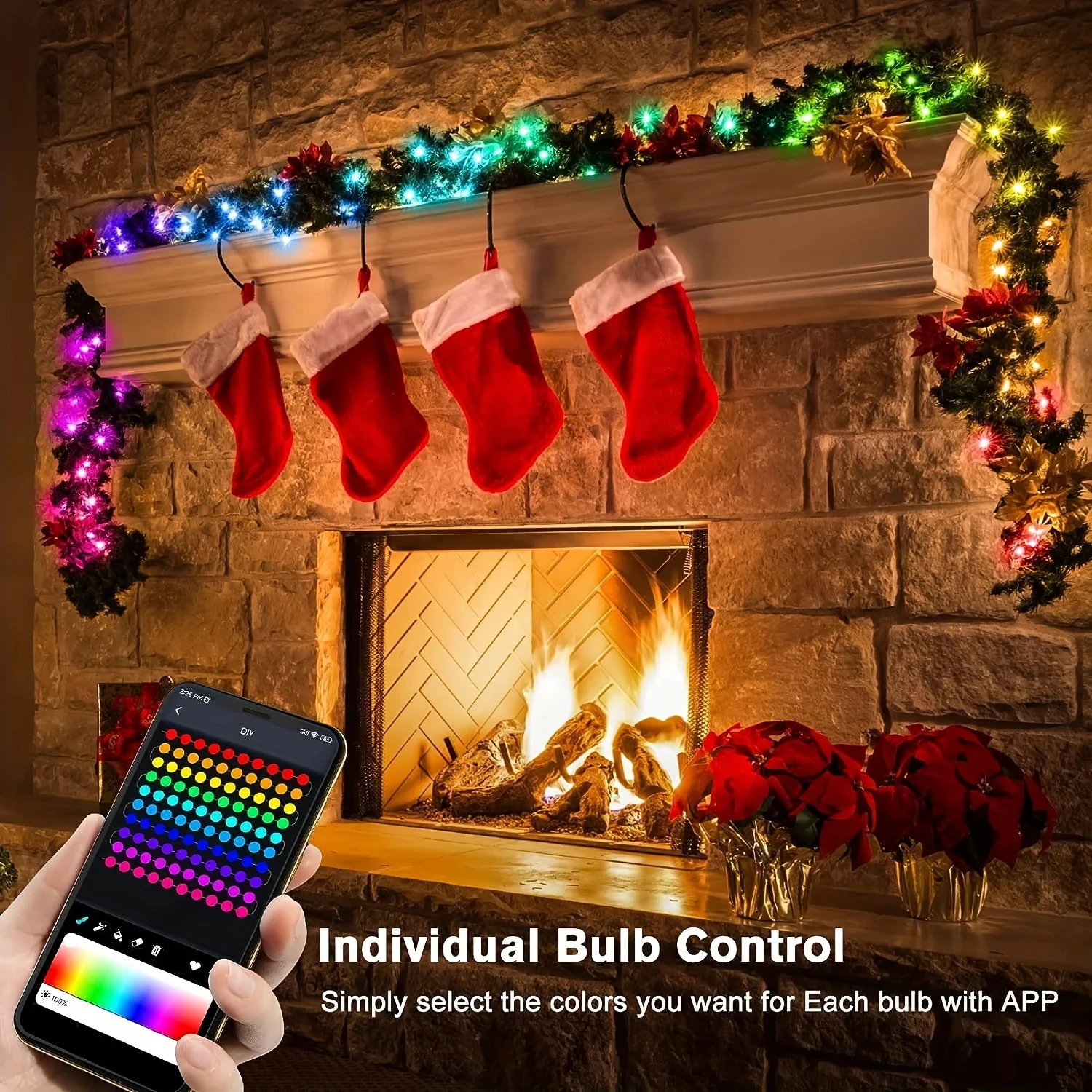 Luces LED WS2812B Impermeables - Home Decor Free App reseña y precio