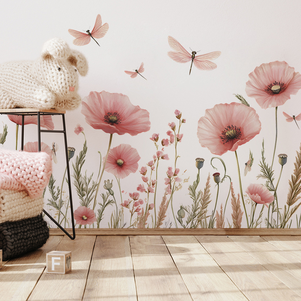 Pegatinas de pared de libélula - Home Decor Indonesia reseña y precio