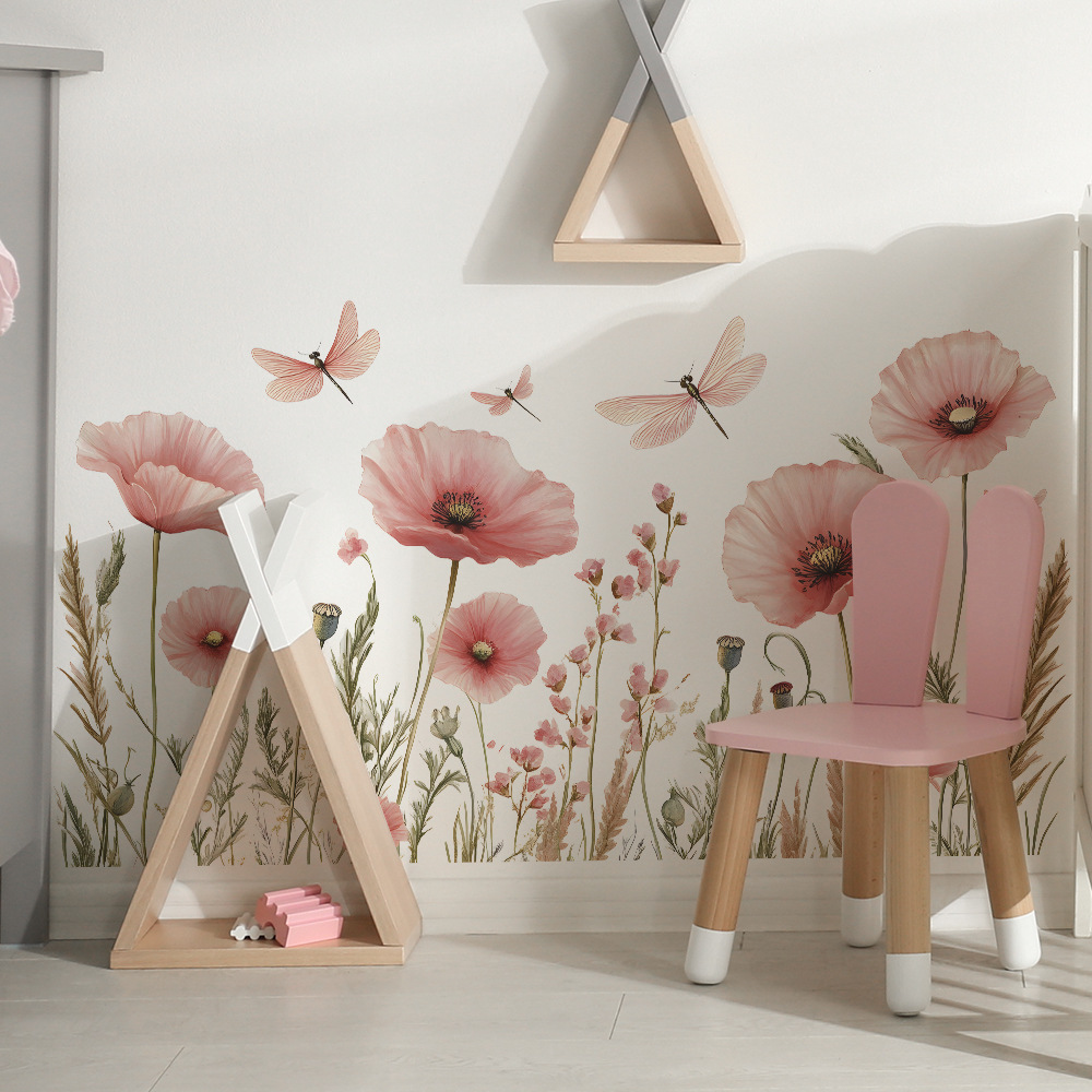 Pegatinas de pared de libélula - Home Decor Indonesia reseña y precio