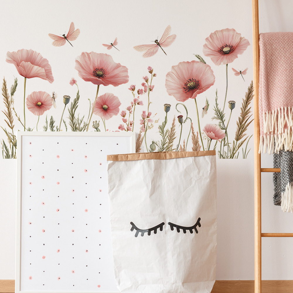 Pegatinas de pared de libélula - Home Decor Indonesia reseña y precio