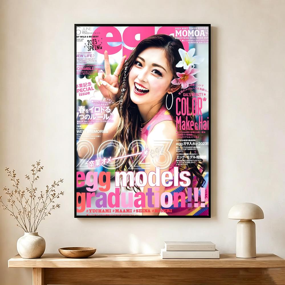 Revista Gyaru, póster de EGG G - Home Decor Magazine reseña y precio