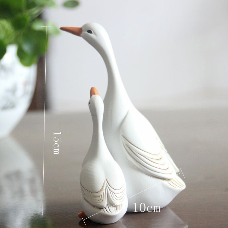 Divertido pato lindo estatua d - Home Decor Za reseña y precio