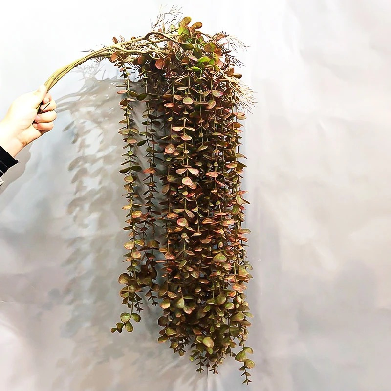 Plantas artificiales de ratán  - Rattan Plant Basket reseña y precio