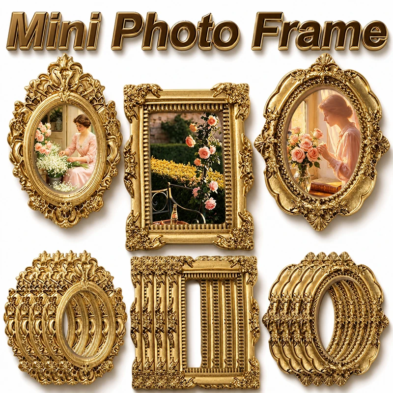 10/5 Piezas de Mini Marcos de  - Bamboo Photo Frame reseña y precio