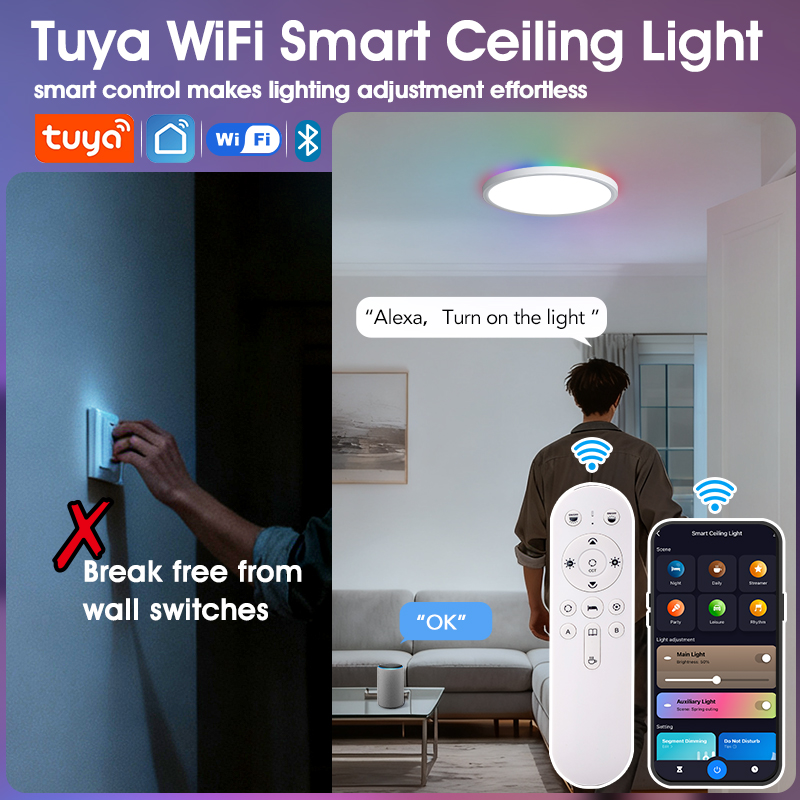 BENEWTON Tuya WiFi inteligente - Home Decor Free App reseña y precio